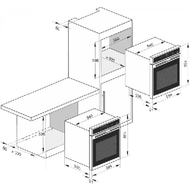 Встраиваемый электрический духовой шкаф Kaiser EH 6424 RotBE Eco (preview 5)