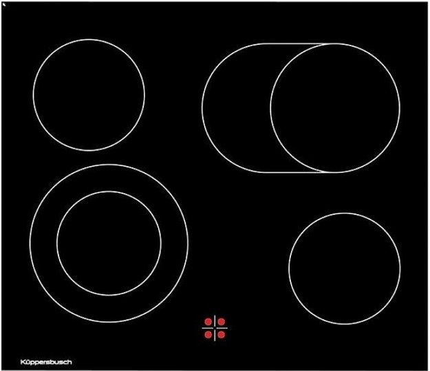 Зависимая электрическая варочная панель Kuppersbusch KH 6310.0 (preview 1)