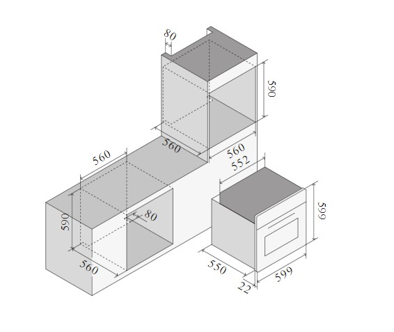 Духовой шкаф ILVE OV60-SNT3/AWG (preview 2)