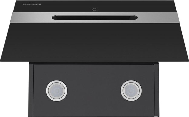 Кухонная вытяжка MAUNFELD Moon 60 черный\вставка сатин (preview 4)