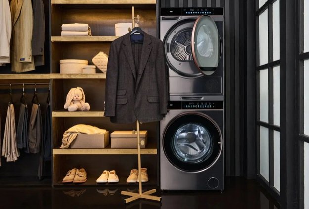 Стирально-сушильная машина VARD VWD514SB (video 2)