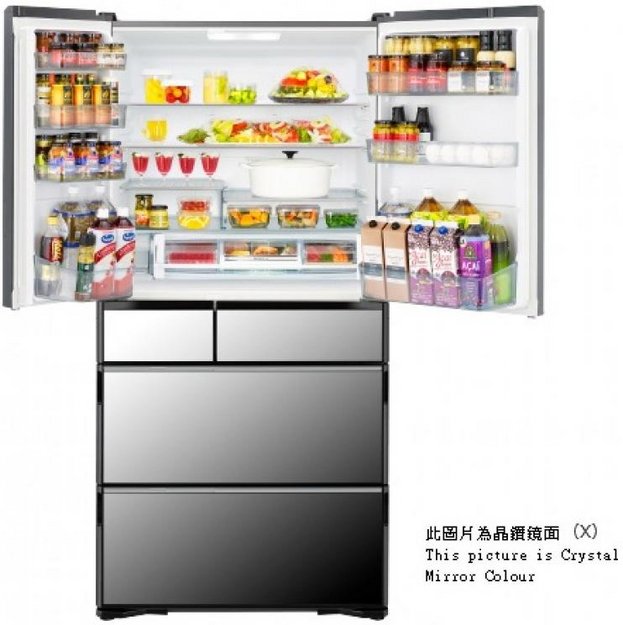 Холодильник Hitachi R-ZXC740WH-X (preview 2)