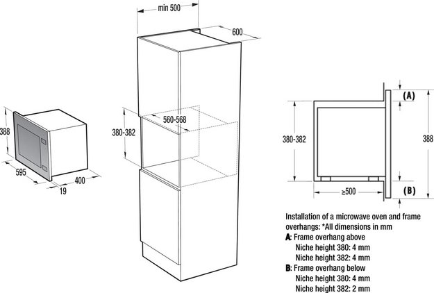 Встраиваемая микроволновая печь Gorenje BMX251M2BG (preview 10)