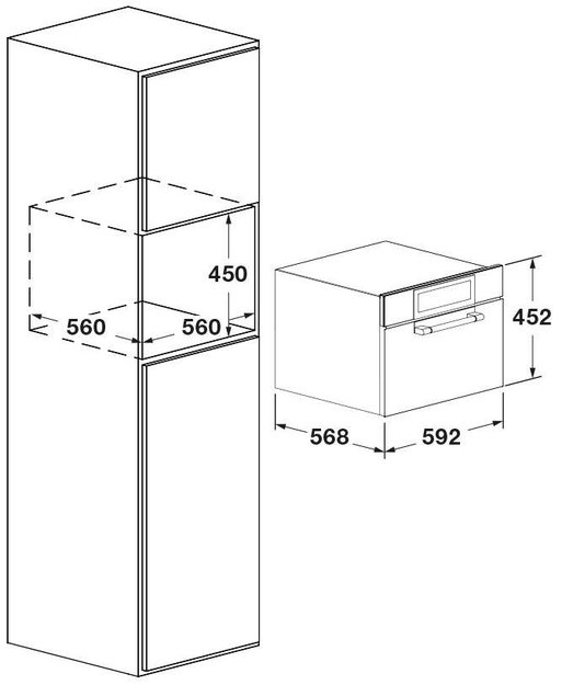 Встраиваемый шкаф шоковой заморозки Fulgor Milano FCLBC 4500 TF BK (preview 7)