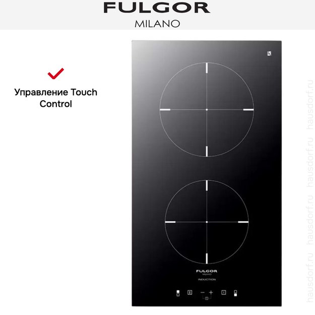 Варочная панель Fulgor Milano CH 302 ID TC BK (preview 6)