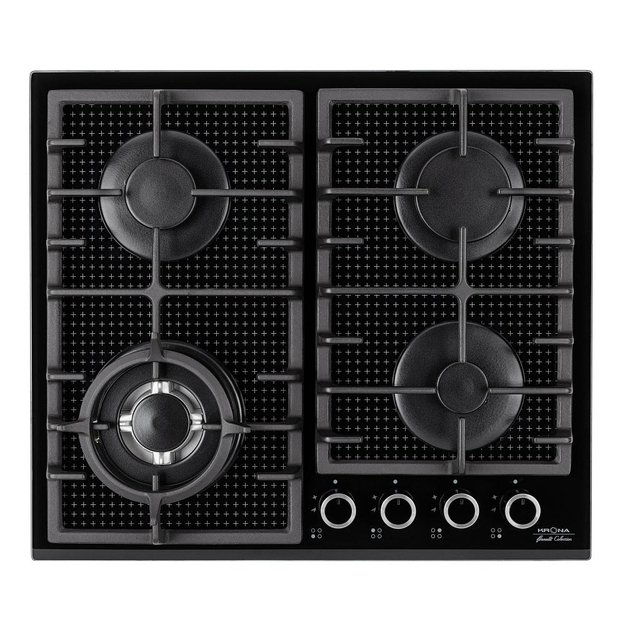 Газовая варочная поверхность KRONA ARDORE 60 BL (preview 3)