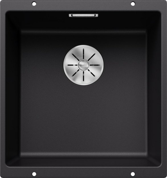 Мойка BLANCO SUBLINE 400-U Silgranit черный (фото 1) Мойка BLANCO SUBLINE 400-U Silgranit черный (preview 1)