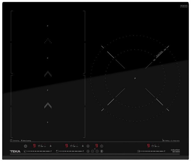 Встраиваемая электрическая варочная панель Teka IZS 65600 MSP BLACK (preview 1)