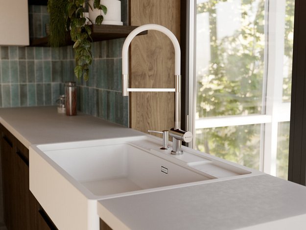 Смеситель Omoikiri KANTO-2 PLUS-SB LG-BL (preview 5)