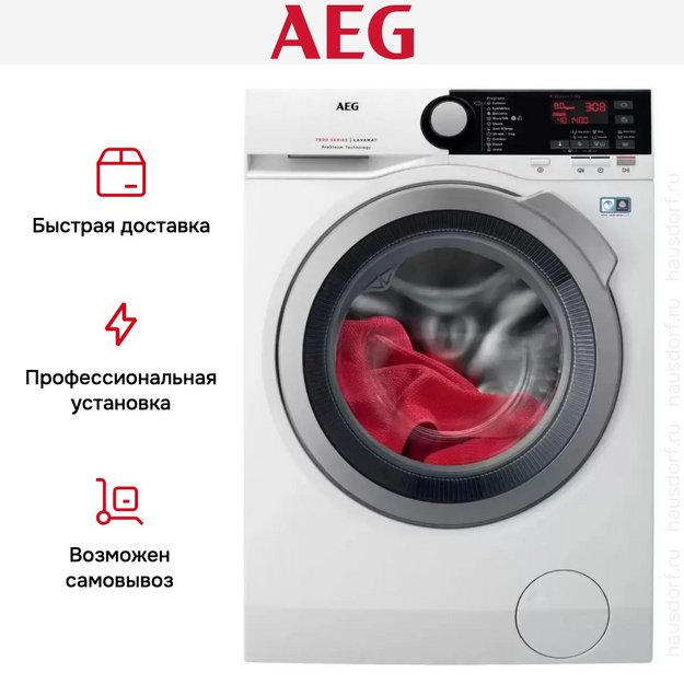 Стирально-сушильная машина AEG L8WBC61S (preview 14)