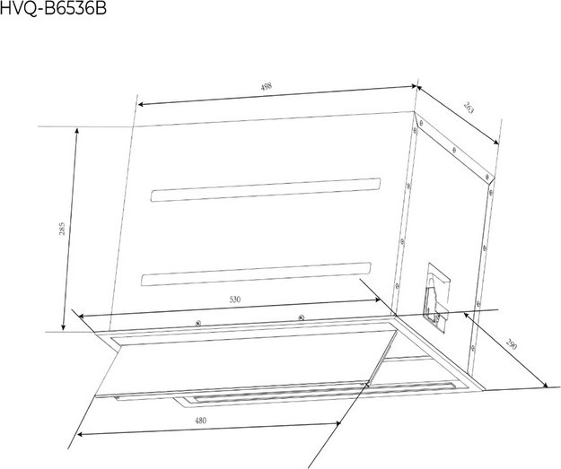 Вытяжка Haier HVQ-B6536B (фото 10) Вытяжка Haier HVQ-B6536B (preview 10)