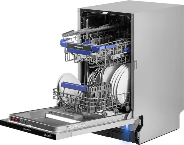 Встраиваемая посудомоечная машина Maunfeld MLP-08I Light Beam (фото 7) Встраиваемая посудомоечная машина Maunfeld MLP-08I Light Beam (preview 7)