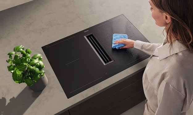 Варочная панель с вытяжкой Miele KMDA 7876 FL-U MattFinish (preview 5)