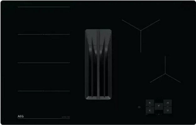 Варочная панель со встроенной вытяжкой AEG TU84CF43CB (preview 1)