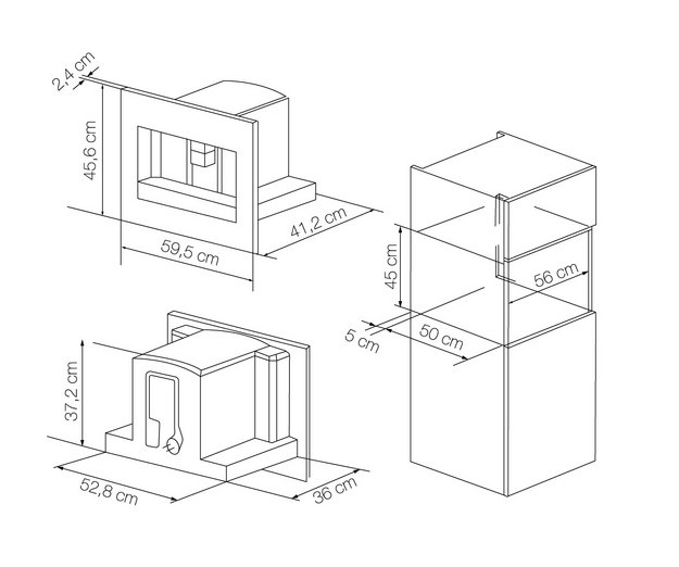Встраиваемая кофемашина Lofra DolceVita 60 YBRR66T CHROME (preview 4)