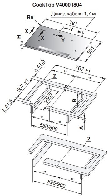 Варочная панель V-ZUG CookTop V4000 I804 CTI4T-31158 (preview 3)