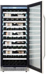Встраиваемый винный шкаф Cavanova CV102-1TL фото 3 в Новосибирске