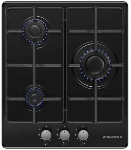 Газовая варочная панель MAUNFELD EGHE.43.3STS-EB фото 2 в Новосибирске Газовая варочная панель MAUNFELD EGHE.43.3STS-EB фото 2 в Новосибирске