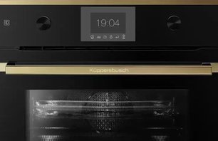 Компактный духовой шкаф с микроволнами Kuppersbusch CBM 6350.0 S4 Gold фото 2 в Новосибирске