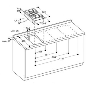 Варочная панель Гаггенау VG 231-234 фото 4 в Новосибирске Варочная панель Gaggenau VG 231-234 фото 4 в Новосибирске