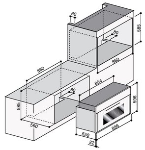 Духовой шкаф Ilve D 900-WMP IX фото 3 в Новосибирске