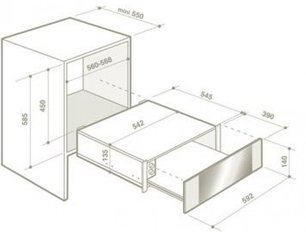 Подогреватель De Dietrich DWD 1194 GX фото 2 в Новосибирске