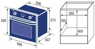 Духовой шкаф электрический Zigmund Shtain E 149 W фото 2 в Новосибирске