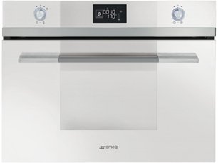 Компактный духовой шкаф с пароваркой Smeg SF4120VCB фото в Новосибирске