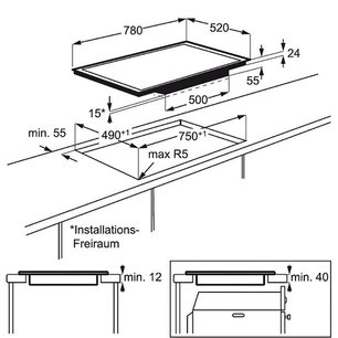Варочная панель АЕГ HK588440FS фото 2 в Новосибирске Варочная панель AEG HK588440FS фото 2 в Новосибирске