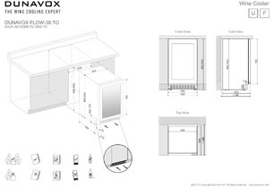 Винный шкаф Dunavox DAUF-38.100DSS фото 2 в Новосибирске