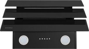 Кухонная вытяжка MAUNFELD Cascada Push 50 черный фото 4 в Новосибирске