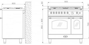 Варочный центр Lofra RBID96MFTE BR фото 3 в Новосибирске