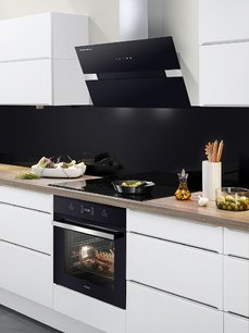 Вытяжка Маунфилд MERSEY 90 Inox Glass Black фото 2 в Новосибирске Вытяжка Maunfeld MERSEY 90 Inox Glass Black фото 2 в Новосибирске