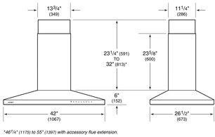 Вытяжка Wolf ICBVI42S фото 4 в Новосибирске