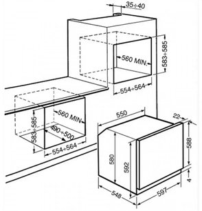 Духовой шкаф Smeg SC115A фото 2 в Новосибирске