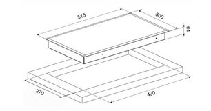 Варочная панель SMEG SI3321B фото 2 в Новосибирске Варочная панель SMEG SI3321B фото 2 в Новосибирске
