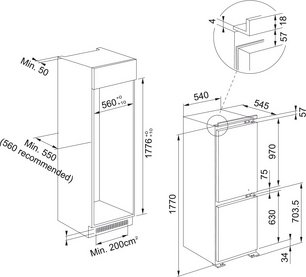 Встраиваемый холодильник Franke FCB 320 NE E фото 2 в Новосибирске
