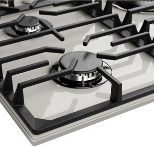 Газовая варочная панель Куперсберг FG 601 W Silver фото 4 в Новосибирске Газовая варочная панель Kuppersberg FG 601 W Silver фото 4 в Новосибирске