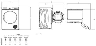 Сушильная машина Джекис JTD 9WL0T3N фото 3 Сушильная машина Jacky`s JTD 9WL0T3N фото 3