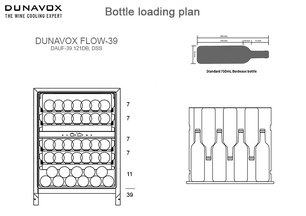 Встраиваемый винный шкаф Dunavox DAUF-39.121DC фото в Новосибирске