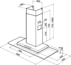 Вытяжка Smeg KSEV97X2 фото 4 в Новосибирске