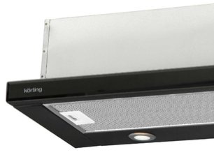 Встраиваемая вытяжка с выдвижным экраном Korting KHP 6617 GN фото 3 в Новосибирске