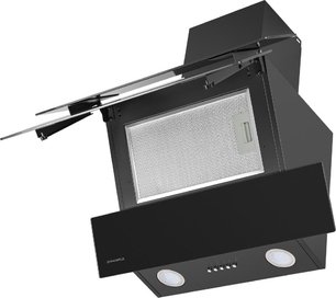 Кухонная вытяжка MAUNFELD Cascada Push 50 черный фото 3 в Новосибирске