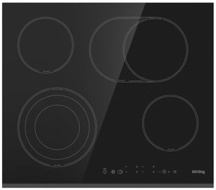Электрическая варочная панель Кертинг HK 63052 B фото в Новосибирске Электрическая варочная панель Korting HK 63052 B фото в Новосибирске