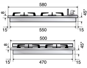 Варочная панель Илве H360CV Blue фото 2 в Новосибирске Варочная панель Ilve H360CV Blue фото 2 в Новосибирске