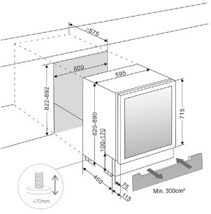 Винный шкаф Pando PBE 89-66 фото 3 в Новосибирске