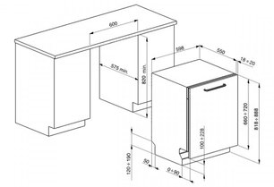 Посудомоечная машина Смег STA6539L2 фото 3 в Новосибирске Посудомоечная машина Smeg STA6539L2 фото 3 в Новосибирске