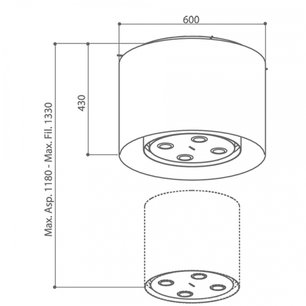 Настенная вытяжка Faber Kaleidos (Set) фото 4 в Новосибирске