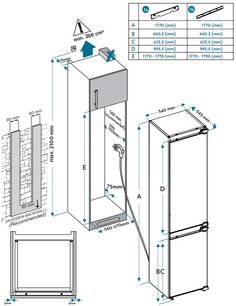 Встраиваемый холодильник Jacky`s JR BW1770MN фото 3 в Новосибирске