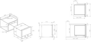 Встраиваемая микроволновая печь Pando PHM-950R фото 3 в Новосибирске